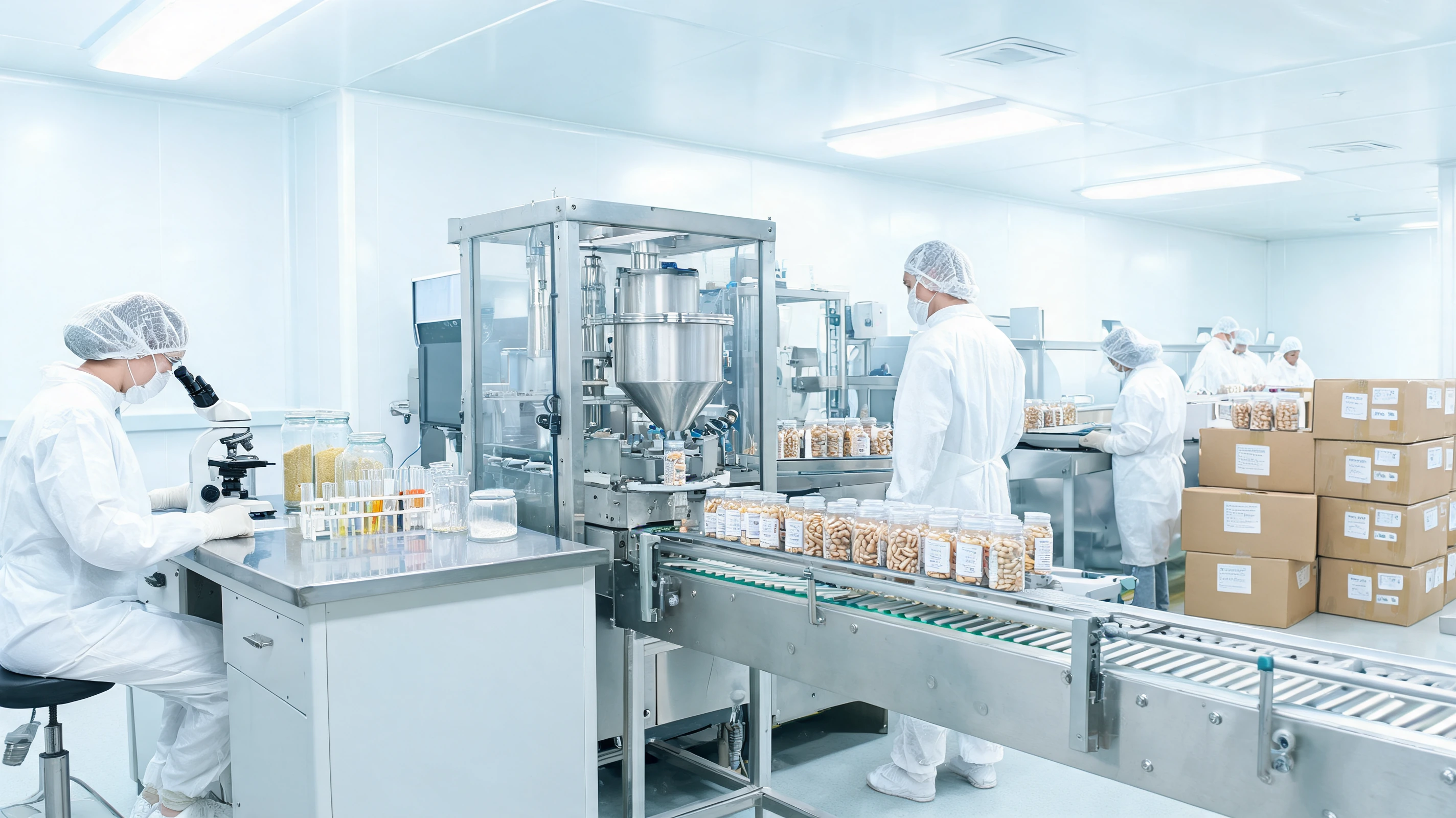 How does private-label supplement manufacturing work? facility and production context