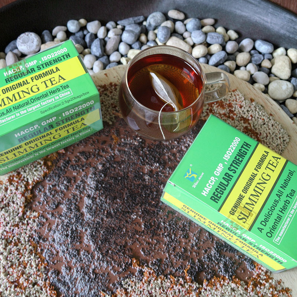 Té Adelgazante de Hierbas Orientales Naturales | Té Dietético de Fuerza Regular | 2.5g*20bolsitas
