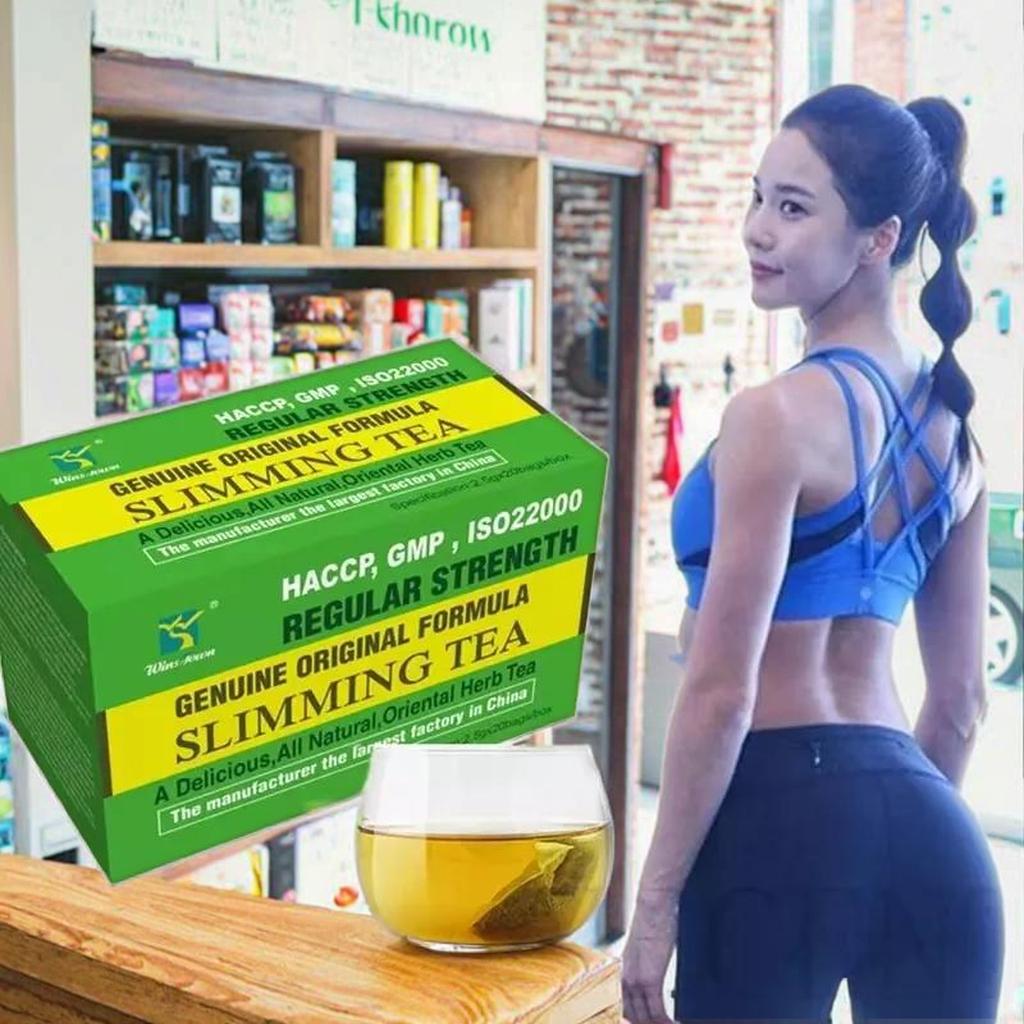 Té Adelgazante de Hierbas Orientales Naturales | Té Dietético de Fuerza Regular | 2.5g*20bolsitas