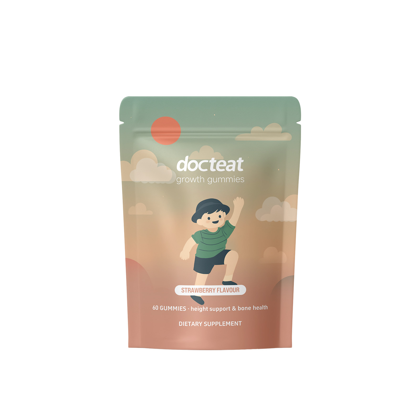 Gominolas para el Cuidado Corporal Suplemento Diario para el Crecimiento Saludable de los Ni&ntilde;os y Gominolas para Mejorar la Densidad &Oacute;sea