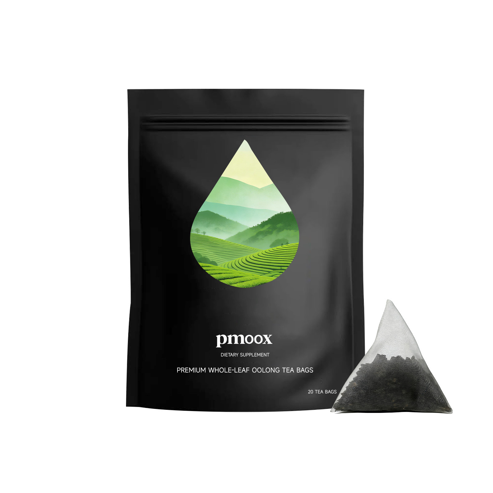 Bolsitas de T&eacute; Oolong Refrescante 20 Bolsitas Bolsitas de T&eacute; Suaves Convenientes y Port&aacute;tiles Mantener una Figura Saludable y Equilibrada Cada