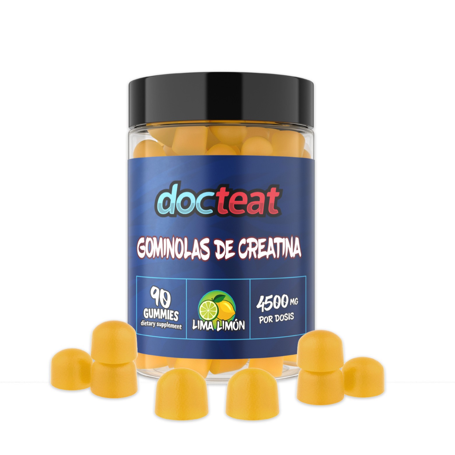 Gominolas de Creatina Mejoran el Rendimiento en el Entrenamiento y la Energ&iacute;a Deportiva Suplemento Diet&eacute;tico Para Todos